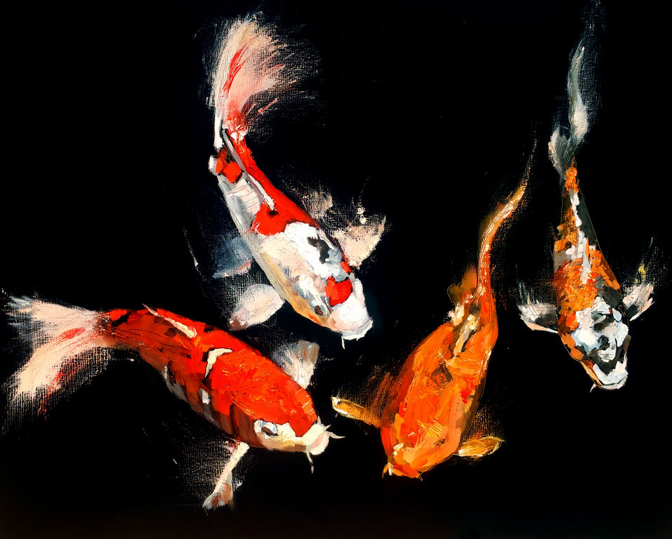 Peces Koi, Jesús Fernández Escobar