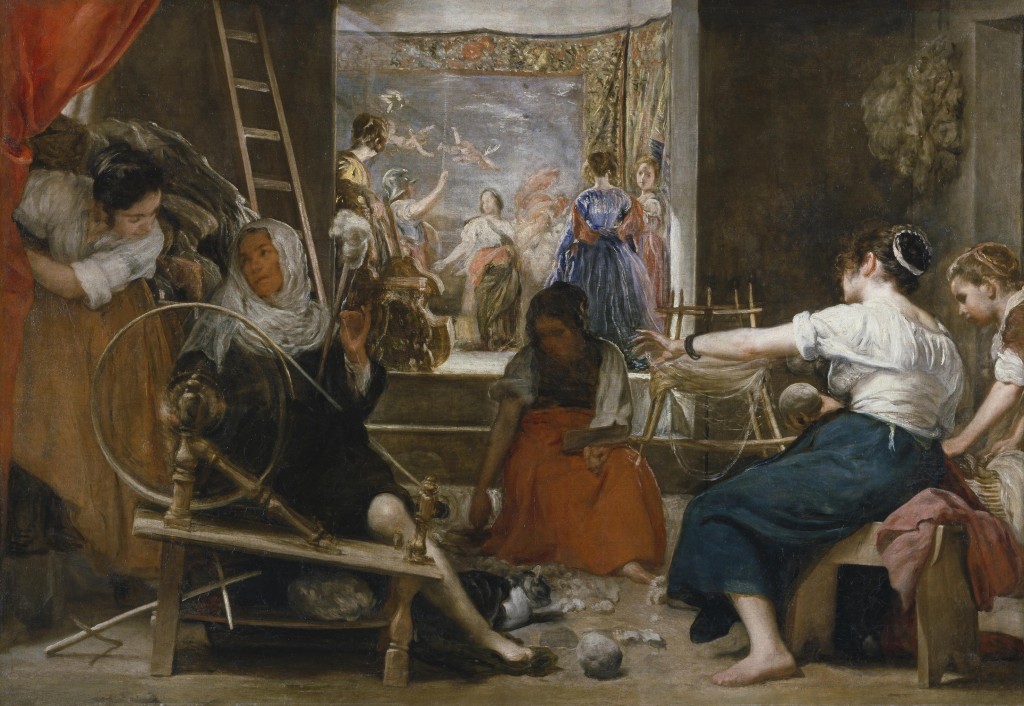 Las Hilanderas (1655 - 1660), Diego Velázquez, Museo del Prado (Madrid).