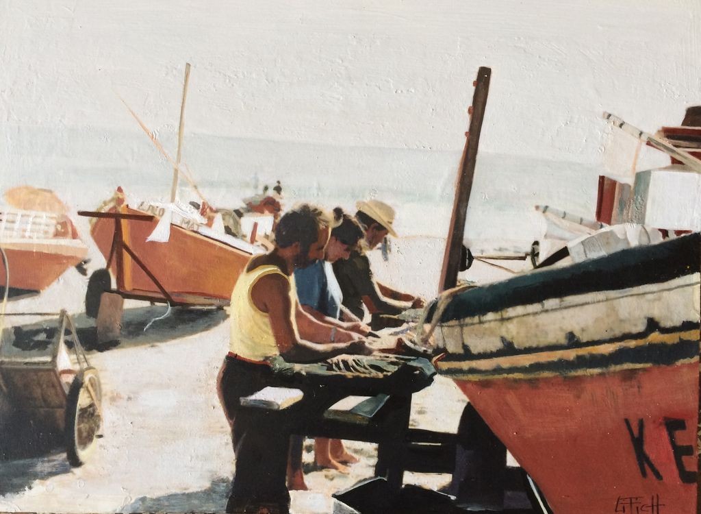 Pescadores I, Mayra Lifich.