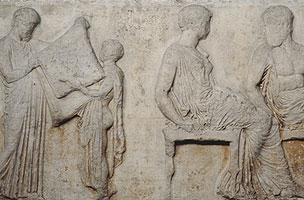 Frisos del Partenón, Museo Británico, Londres (Reino Unido). 