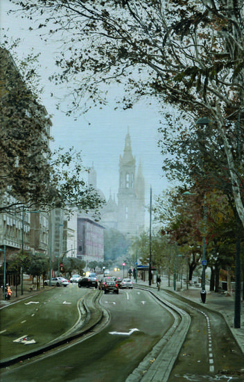 Niebla en Zaragoza, Jesús Monge Cebolla
