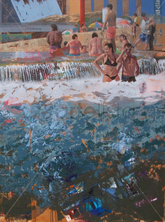 Figurativo VII - Playa de Interior, Jose Miguel Alguer.