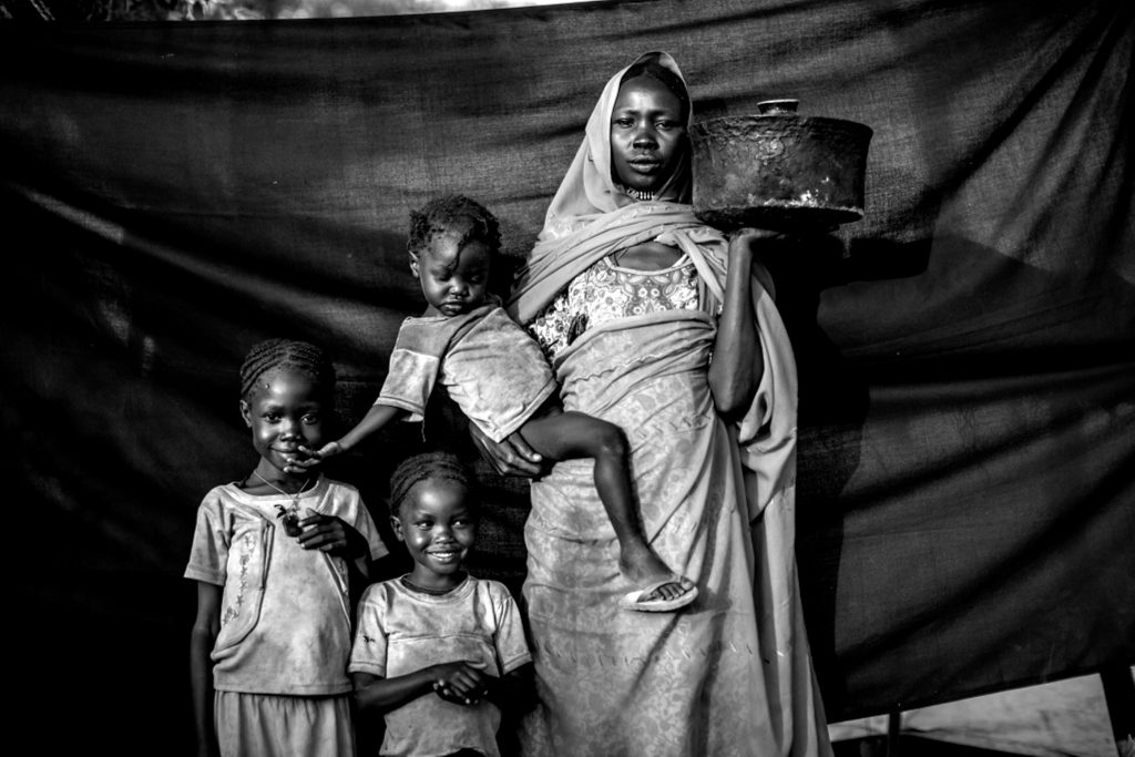 Magboola, 20 años, en el campamento de refugiados de Jamam, Maban, Sudán del Sur. Brian Sokol / ACNUR.