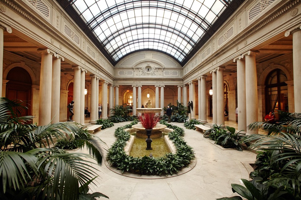 Patio de la Frick Collection diseñado por John Russell Pope en 1930.