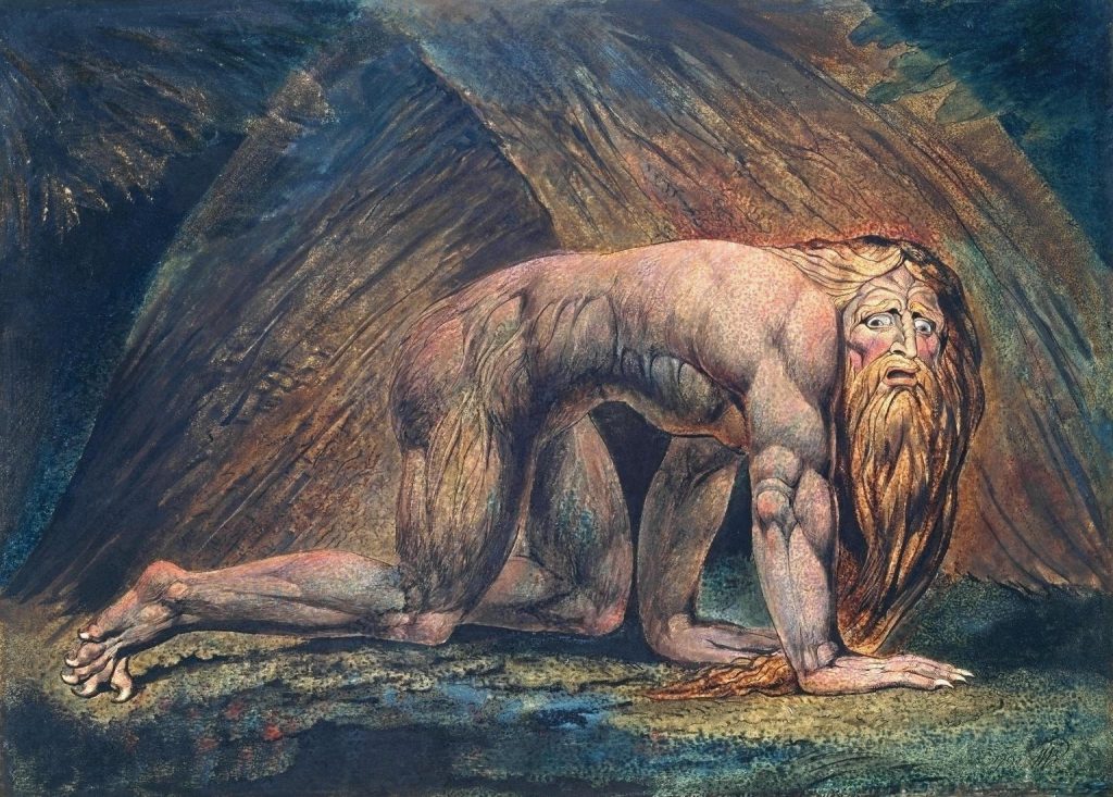 Nabucodonosor (1795 - 1805), William Blake.