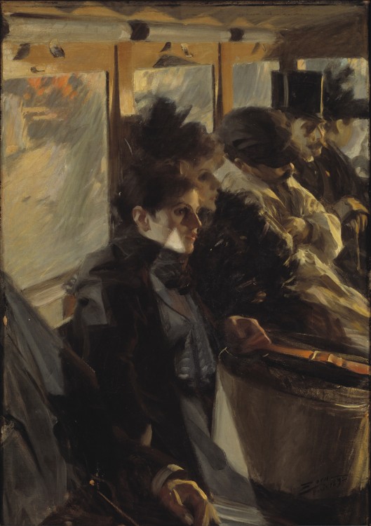 Ómnibus (1892), Anders Zorn, ISG Museum (Boston).