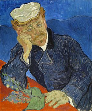 El Doctor Gachet (1890), Vincent van Gogh, Museo Orsay.