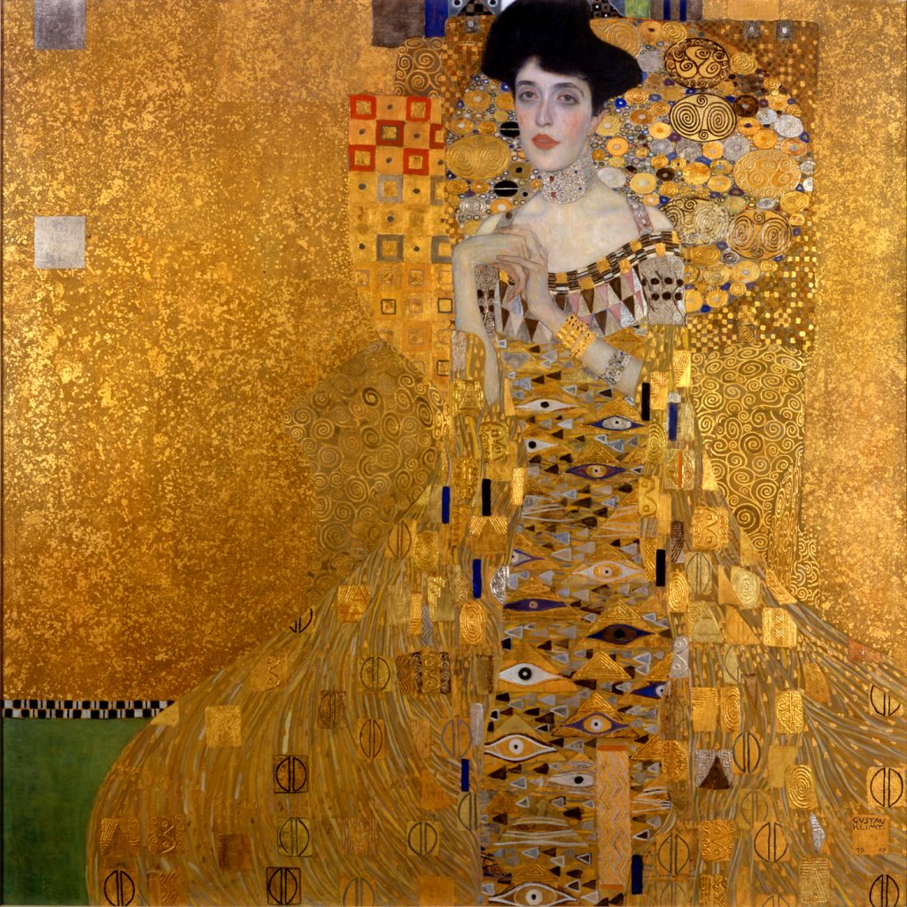 Retrato de Adele Bloch-Bauer I (1907), Gustav Klimt, Neue Galerie (Nueva York).