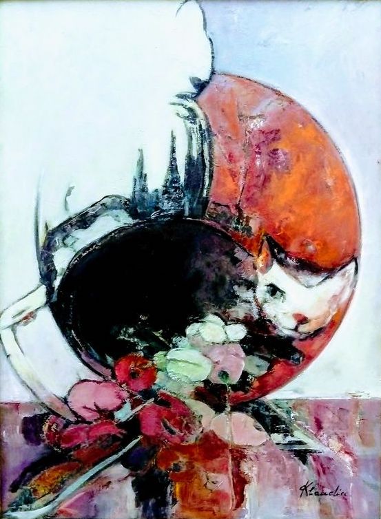 Chats avec jardin de clair de lune de Debussy, Klaudia Neuhardt.