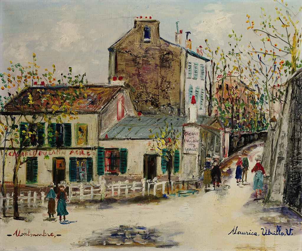 Maurice Utrillo, el pintor maldito que no murió