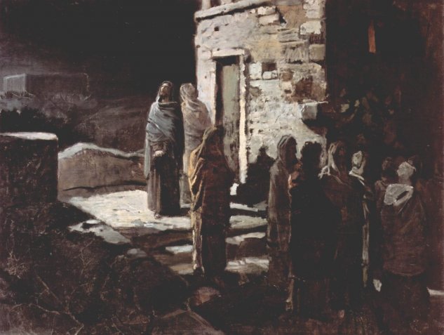  Christus betritt mit seinen Jüngern den Garten Gethsemane
