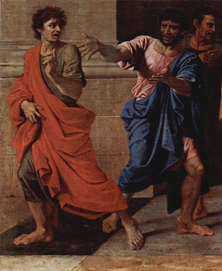  Christus und die Ehebrecherin, Detail
