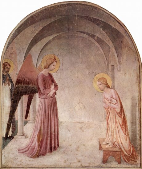 Ciclo de frescos en el monasterio dominico de San Marco en Florencia, escena