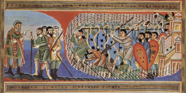  Codex Aureus Epternacensis, Szene