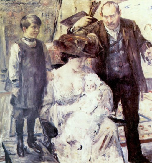 Der Künstler und seine Familie (Familienporträt)
