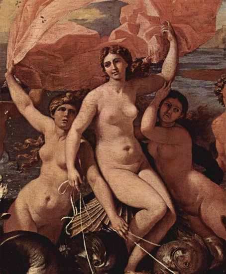  Der Triumphzug des Neptun (Das Baccanal Richelieu), Detail
