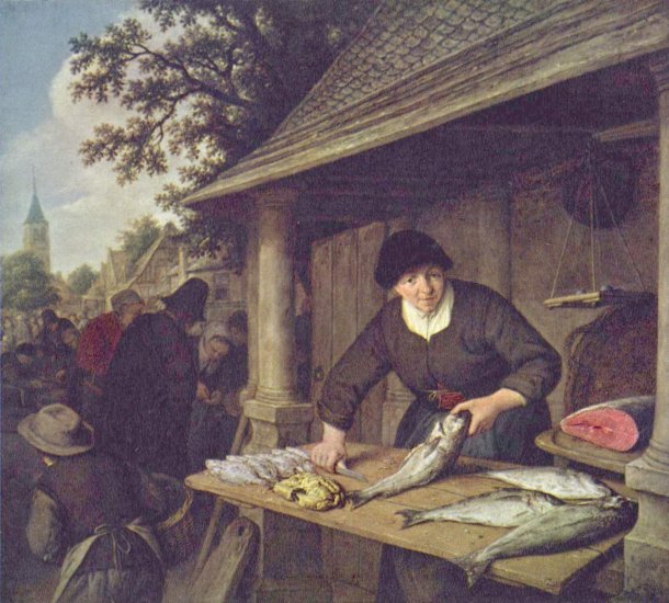  Die Fischhändlerin

