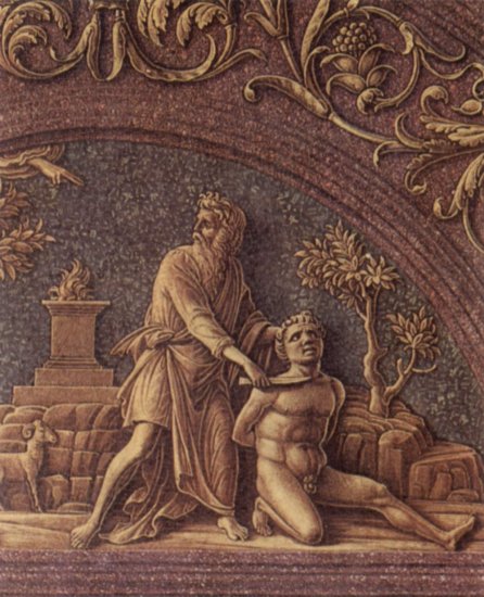  Altarretabel der Palastkapelle des Herzogs von Mantua, Szene