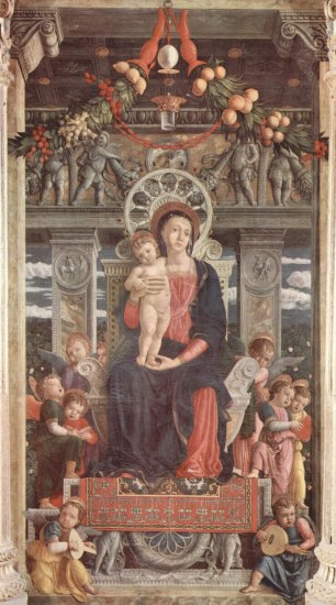  Altarretabel von San Zeno in Verona, Triptychon, Mitteltafel