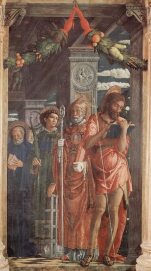  Altarretabel von San Zeno in Verona, Triptychon, rechte Tafel