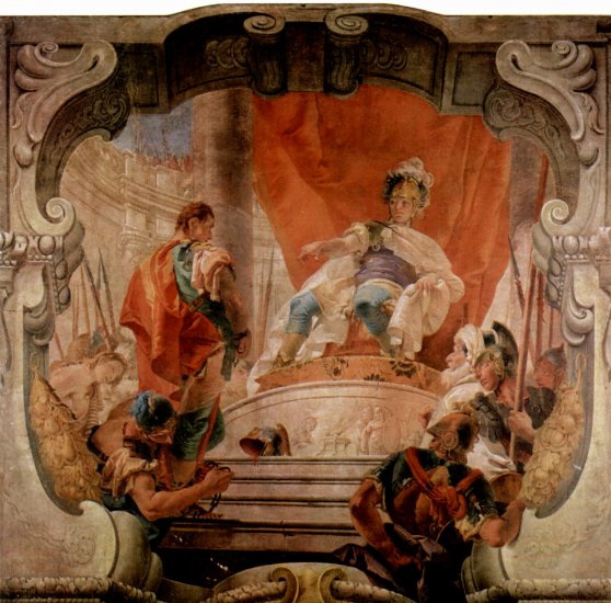  Fresken im Palazzo Dugnani, Szene