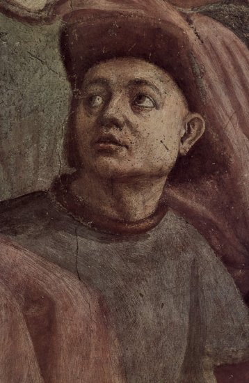  Freskenzyklus der Brancacci-Kapelle in Santa Maria del Carmine in Florenz, Szenen aus dem Leben Petri, Szene