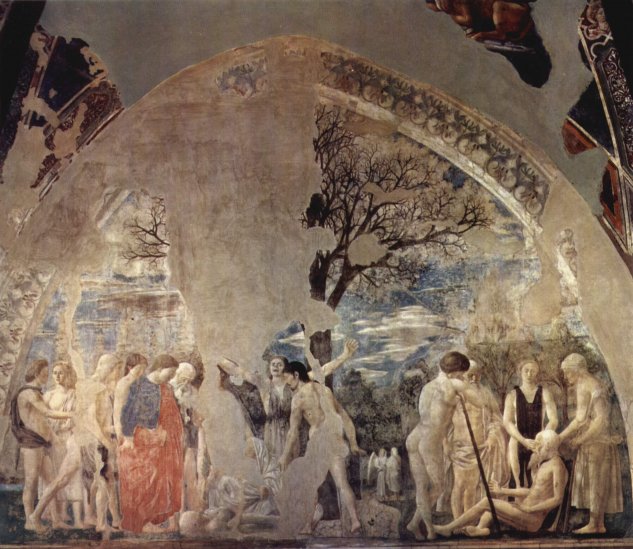  Freskenzyklus der »Legende vom Heiligen Kreuz« im Chor von San Francesco in Arezzo, Szene