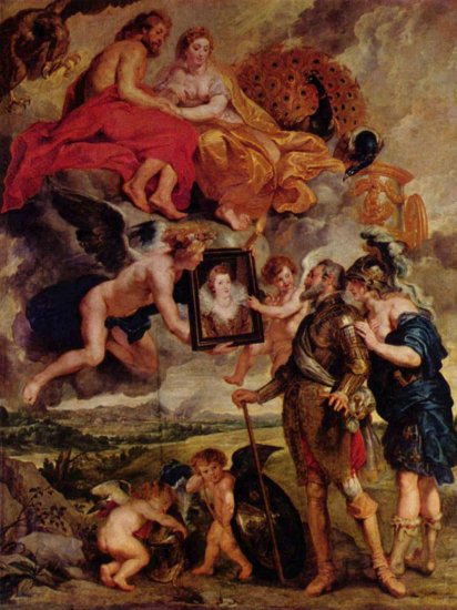  Gemäldezyklus für Maria de' Medici, Königin von Frankreich, Szene
