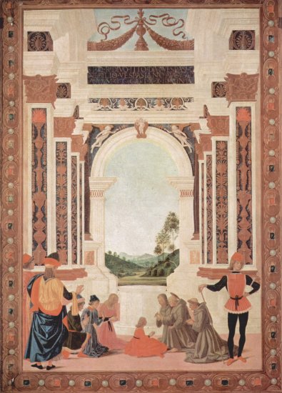  Gemäldezyklus zur den Wundern des Hl. Bernhard, Szene