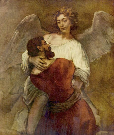 Jacobo luchando con el ángel