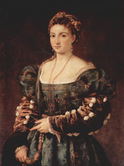 La Bella (Retrato de una mujer, Isabella d'Este u Eleonara Gonzaga?)