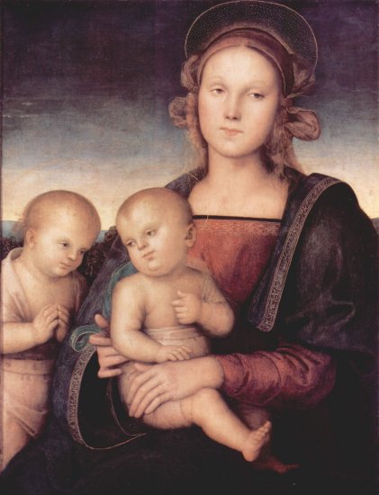  Madonna mit Hl. Johannes dem Täufer
