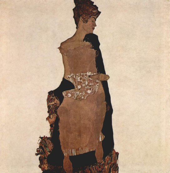  Porträt der Gertrude Schiele
