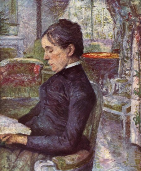  Porträt der Gräfin A. de Toulouse-Lautrec
