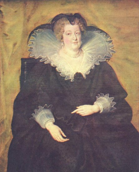  Porträt der Maria de' Medici, Königin von Frankreich
