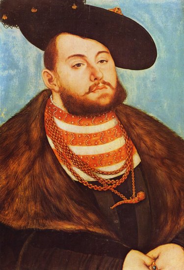  Porträt des Johann Friedrich, Kurfürst von Sachsen
