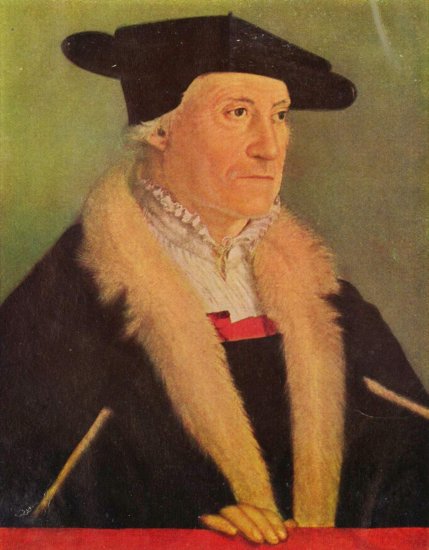  Porträt des Kosmographen Sebastian Münzer
