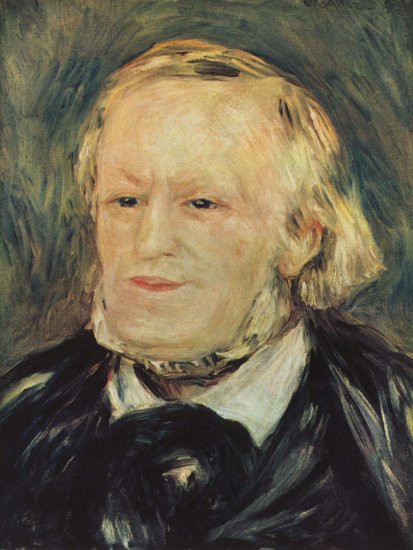  Porträt des Richard Wagner
