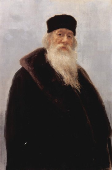  Porträt des Wladimir Wassiljewitsch Stassow, Russischer Kunsthistoriker und Musikkritiker
