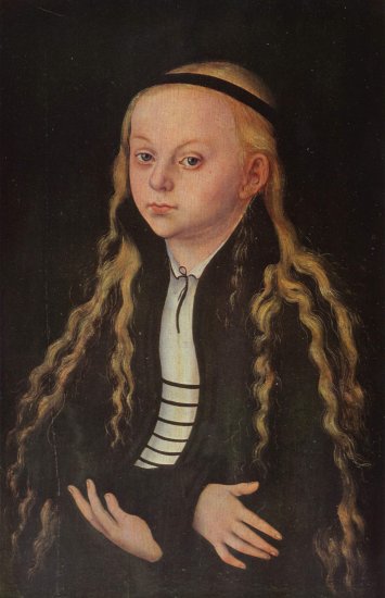  Porträt eines jungen Mädchens (Magdalena Luther?)
