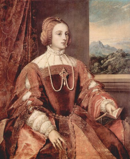 Retrato de la emperadora Isabella de Portugal