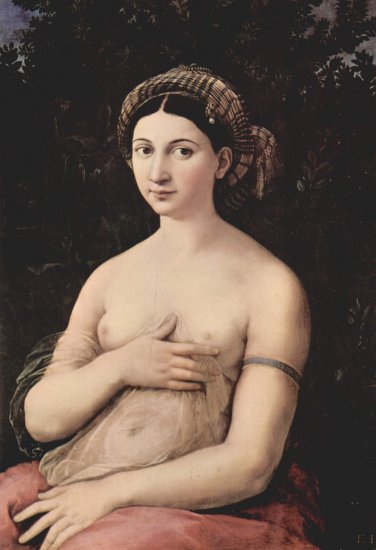 Retrato de una joven (La Fornarina o Margherita Luti, amante de Rafael)