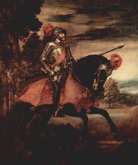 Retrato del emperador Carlos V a caballo