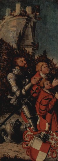  Ritter mit zwei Söhnen
