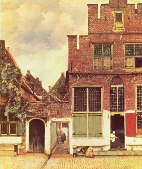 Straße in Delft (Die kleine Straße)
