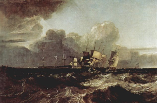  Zum Ankern aufkreuzende Schiffe (The Egremont Sea Piece)

