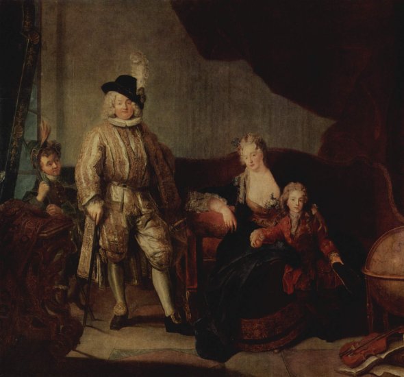  Familienporträt des Baron von Erlach
