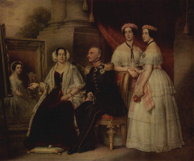  Familienporträt des Herzogs Joseph von Sachsen-Altenburg
