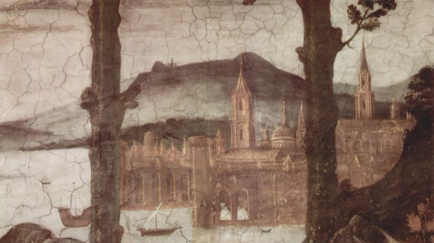 Frescos en la Capilla Sixtina de Roma, escena