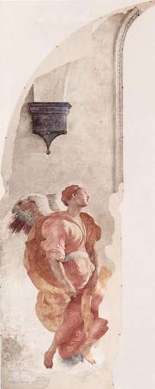  Fresken der Cappioni-Kapelle in Santa Felicita in Florenz, Szene